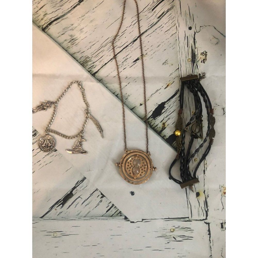 harry potter jewerly lot time turner